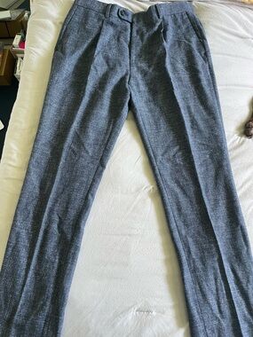 Banana Republic Men's Tweed Tailored Fit Suit Pants